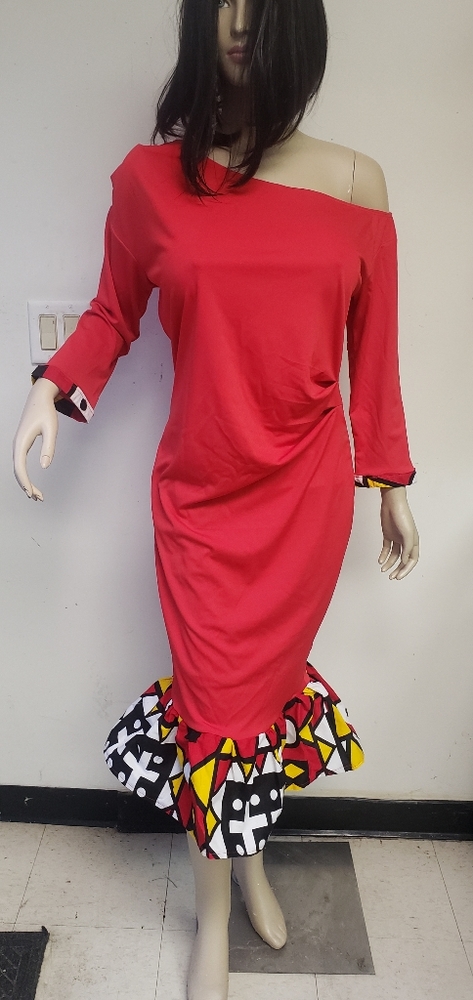 African Print Dress